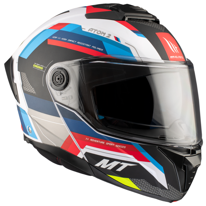Купити мотошолом MT Helmets Atom 2 SV Bast A0 Pearl Gloss